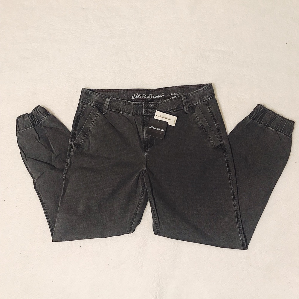 Eddie Bauer Slightly Curvy Grey Pants